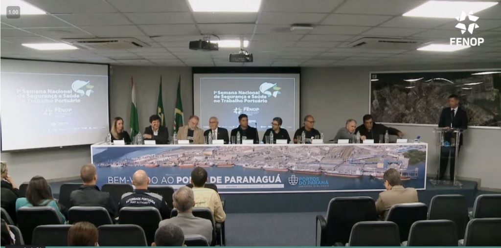 Leia mais sobre o artigo Aberta a 1ª Semana de Segurança e Saúde do Trabalho Portuário