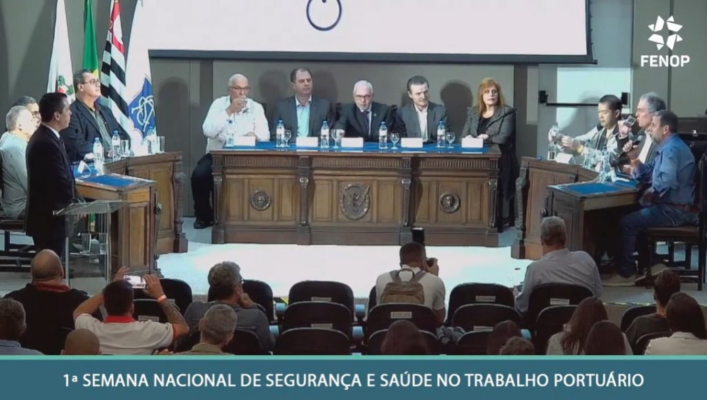 Leia mais sobre o artigo Finalizada com sucesso Semana de Segurança e Saúde do Trabalho Portuário