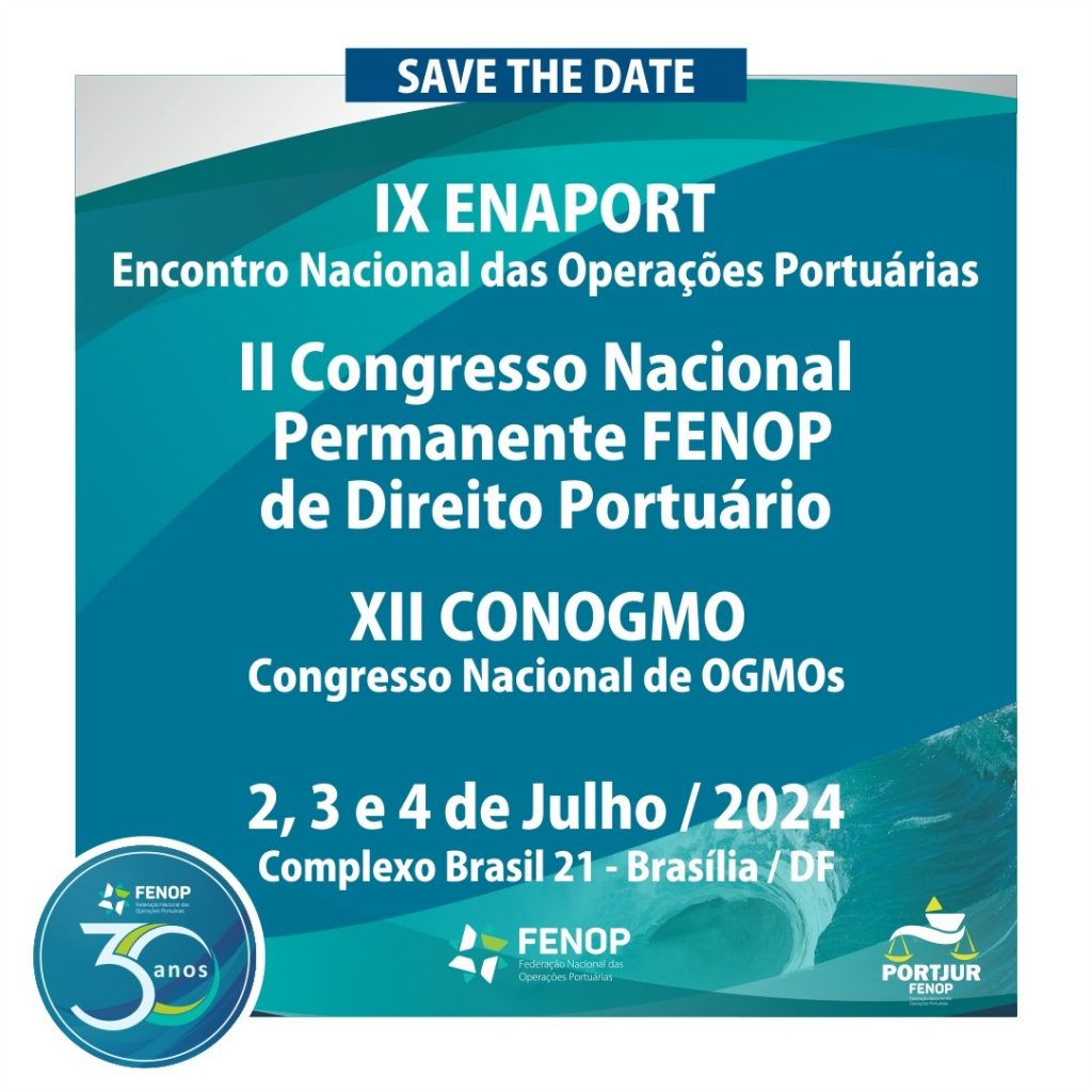 Leia mais sobre o artigo Abertas as inscrições para o IX ENAPORT, XII CONOGMO e II PORTJUR 2024